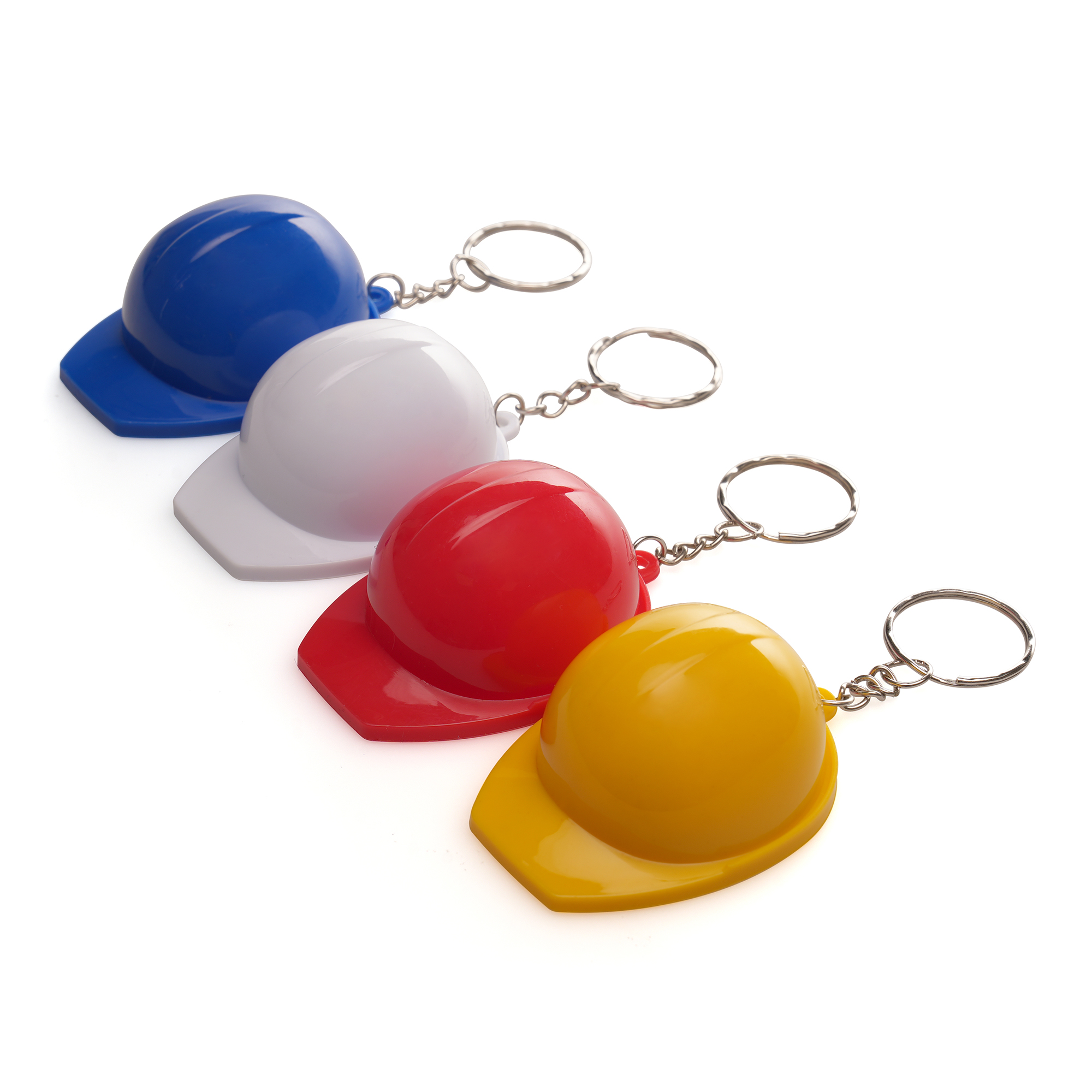 Picture of Hard Hat Plastic Bottle Opener Keyring